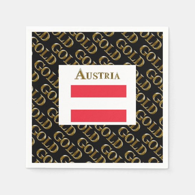 AUSTRIA    NAPKIN (Front)