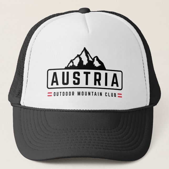Austria Outdoors Trucker Hat (Front)