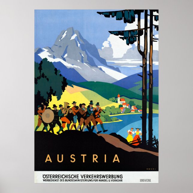 Austria Parade - Austria Poster (Front)