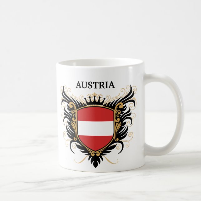 Austria [personalise] coffee mug (Right)