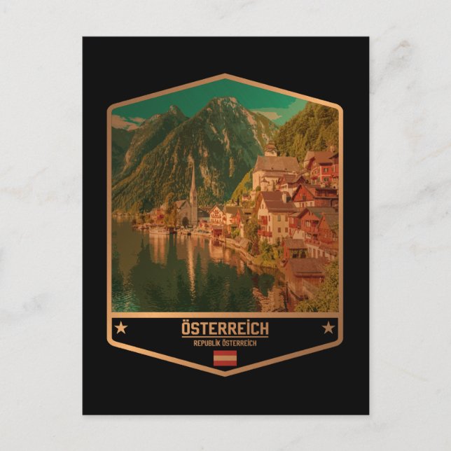 Austria Postcard (Front)