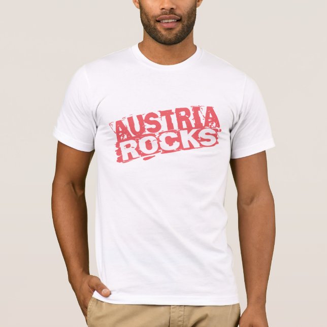 Austria Rocks T-Shirt (Front)