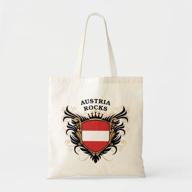 Austria Rocks Tote Bag (Front)