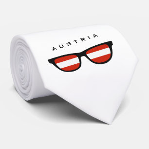 Austria Shades custom text & colour tie