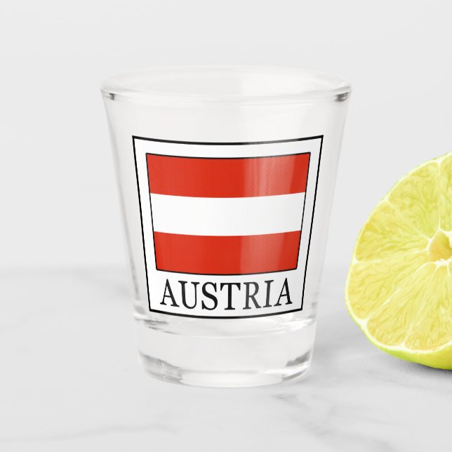 Austria Shot Glass (Front)