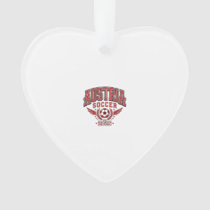Austria Soccer 2026 Soccer Bold Country Typography Ornament