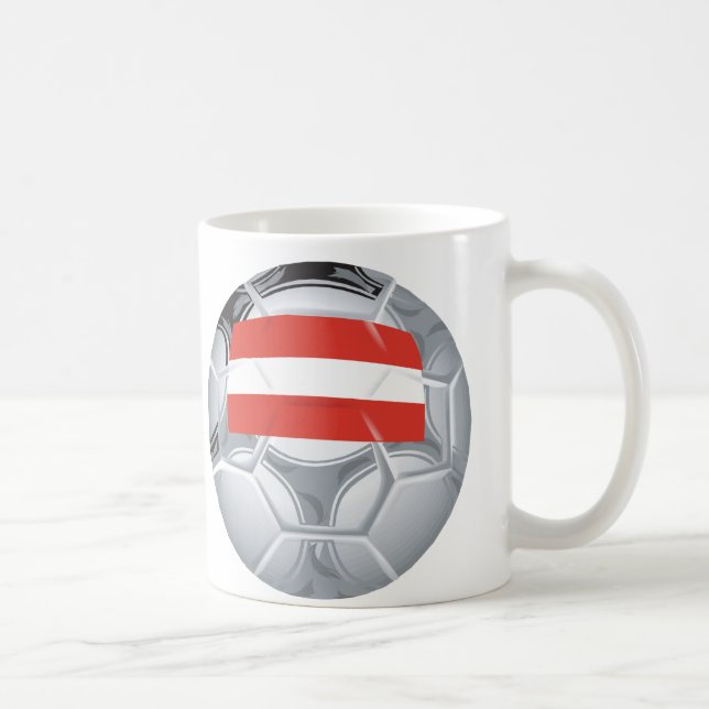 Austria Soccer Coffee Mug (Right)