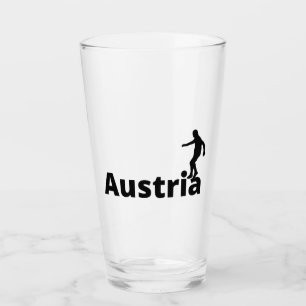 Austria soccer glass