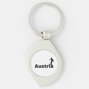 Austria soccer  key ring