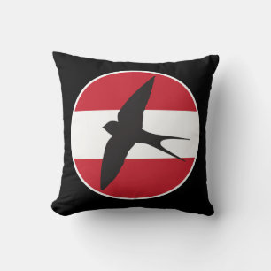 Austria Swallow Austrian National Animal Flag Cushion