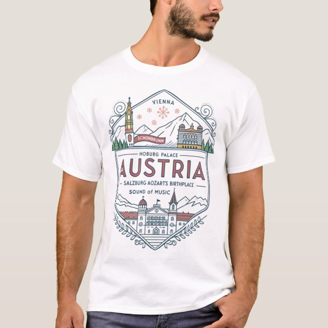 AUSTRIA T-Shirt (Front)