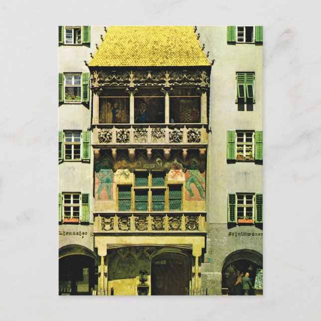 Austria, Tyrol, Innsbruck Golden roof Postcard (Front)