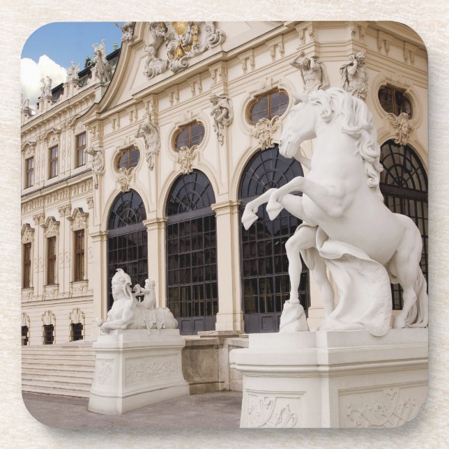 Austria, Vienna, Belvedere Palaces, Upper Coaster (Front)