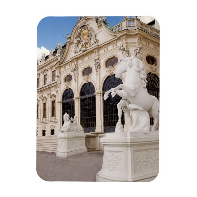 Austria, Vienna, Belvedere Palaces, Upper Magnet (Vertical)