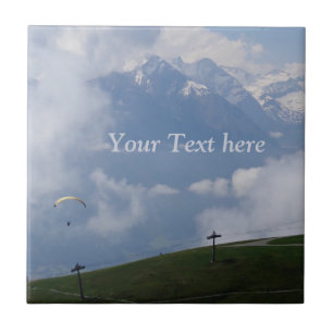 Austrian Alps custom ceramic tiles