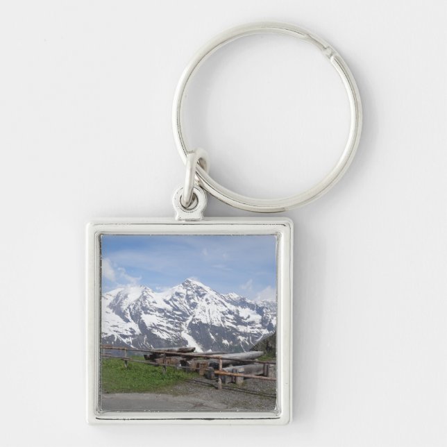 Austrian Alps custom key chain (Front)