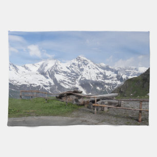 Austrian Alps custom kitchen towels