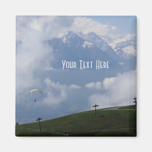 Austrian Alps custom magnet