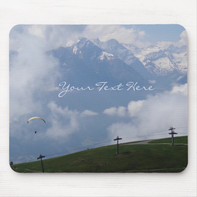 Austrian Alps custom mousepad (Front)