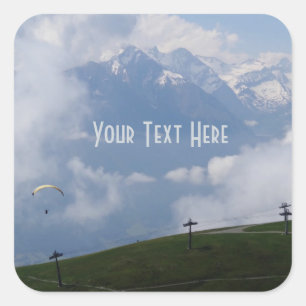Austrian Alps custom stickers