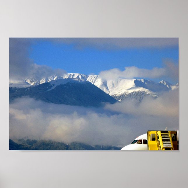 Austrian Alps Mountain Landscape Tirol Austria Poster (Front)