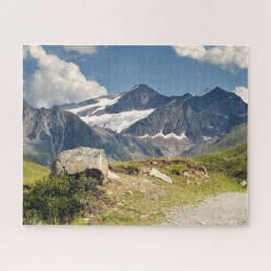 Austrian Alps Scenic Mountain Jigsaw Puzzle
