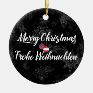 Austrian American Bilingual Holiday Decoration