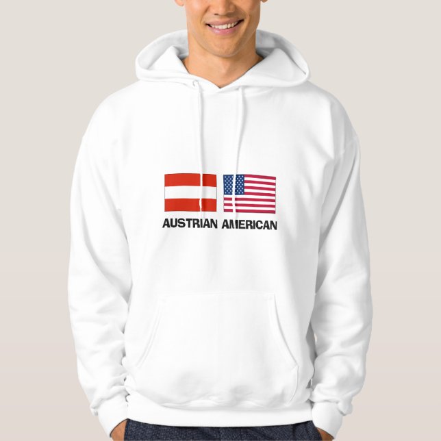 Austrian American Hoodie (Front)