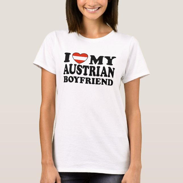 Austrian Boyfriend T-Shirt (Front)