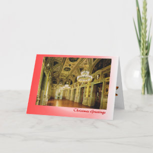 Austrian Christmas, Vienna, Opera House Holiday Card