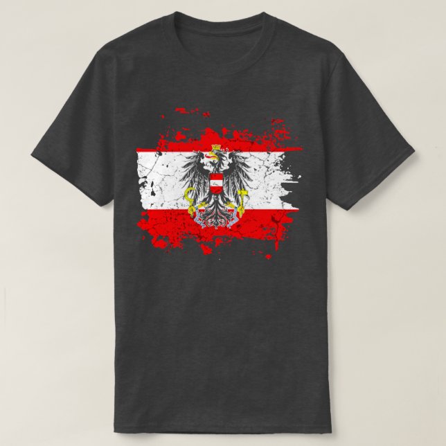 Austrian Coat Of Arms T-Shirt (Design Front)