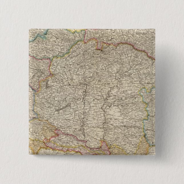 Austrian Empire 15 Cm Square Badge (Front)