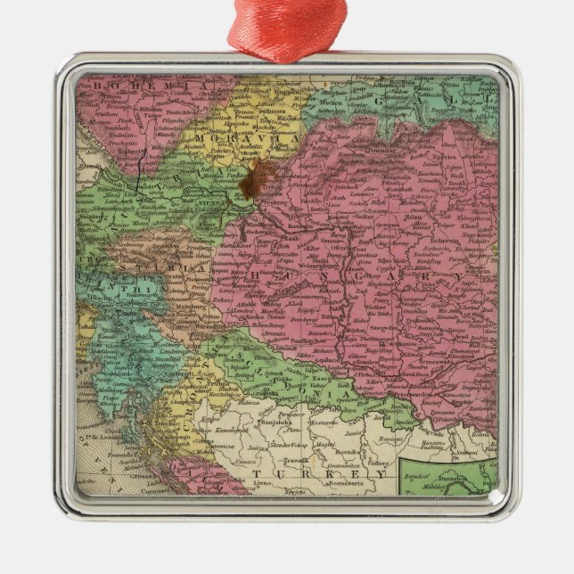 Austrian Empire 5 Metal Tree Decoration (Front)
