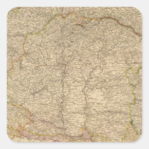 Austrian Empire 5 Square Sticker