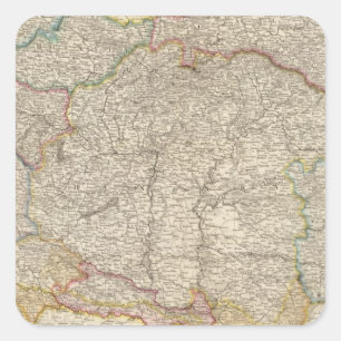 Austrian Empire Square Sticker