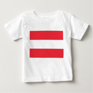 Austrian Flag (Austria) Baby T-Shirt