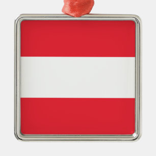 Austrian Flag (Austria) Ceramic Ornament
