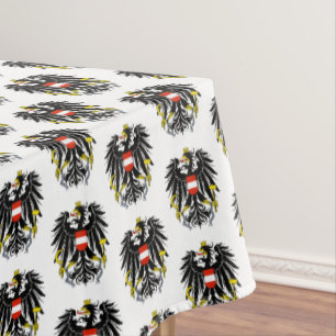 Austrian Flag & Austria dining tablecloth /decor