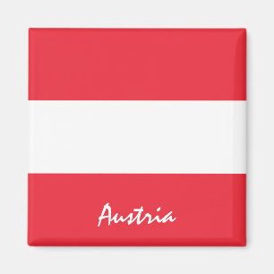 Austrian flag & Austria holiday/sports fans Magnet