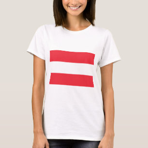 Austrian Flag (Austria) T-Shirt