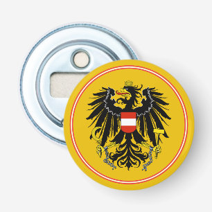 Austrian Flag Bottle Opener, Austria Emblem /Party Opener