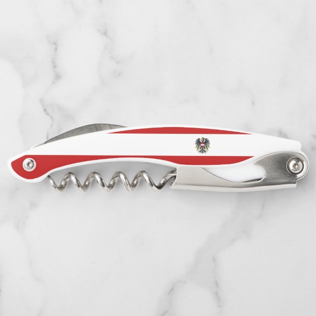 Austrian flag corkscrew (Back)