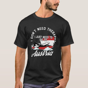 Austrian Flag I Austria Flag I Vacation Austria T-Shirt