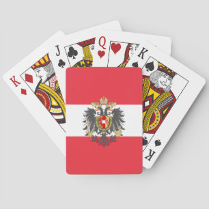 Austrian Flag Playing Cards