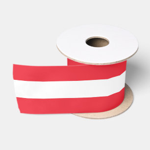 Austrian Flag ribbon, Austria patriots /sports Satin Ribbon