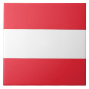 Austrian Flag Tile