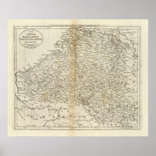 Austrian French and Dutch Netherlands 2 Poster
