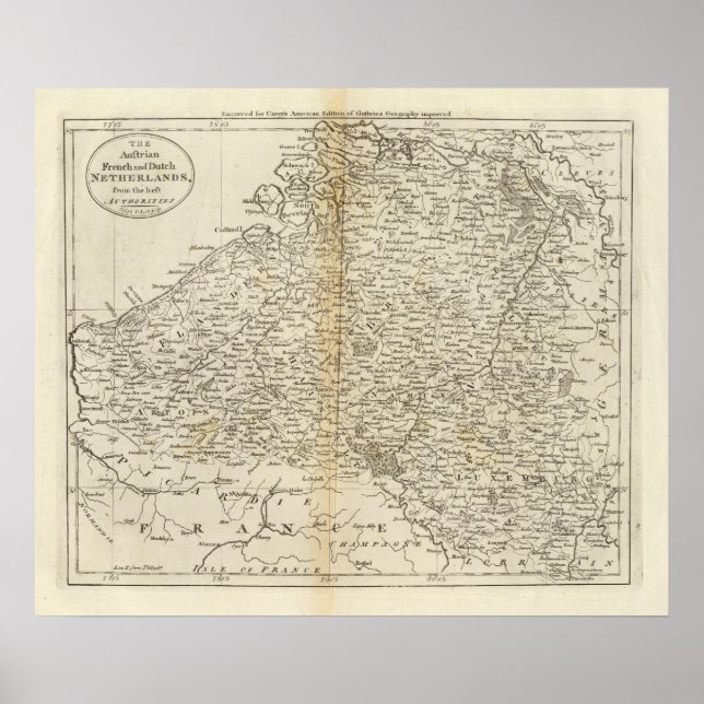 Austrian French and Dutch Netherlands 2 Poster (Front)