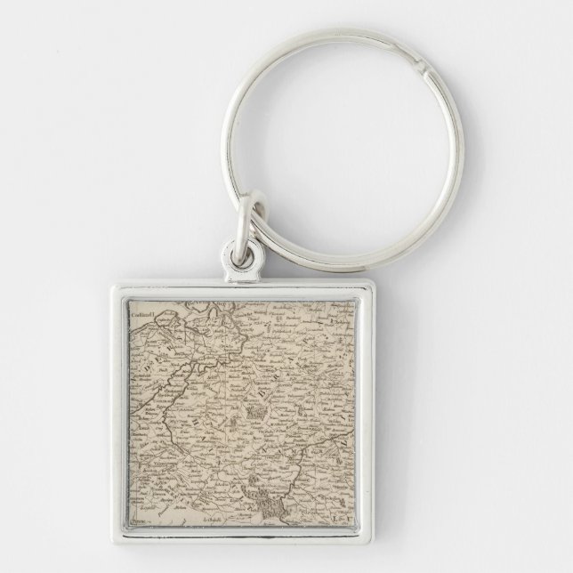 Austrian French and Dutch Netherlands Key Ring (Front)