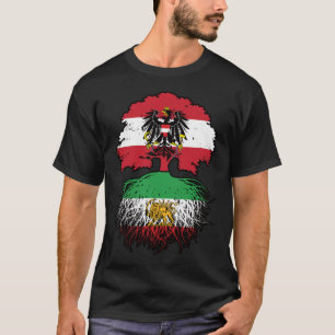 Austrian Grown Iranian Roots Lion and Sun T-Shirt